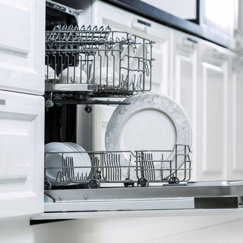 dishwasher-close-up-with-dishes-for-cleaning-fort-collins-co